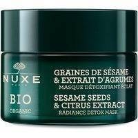 Organic Sesame Seeds & Citrus Radiance Detox Mask 50 ml, Nuxe
