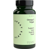 Omega 3 Vegan 60 kapselia, Great Earth