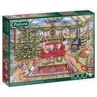 Palapeli 1000 Palaa Christmas Conservatory, Jumbo