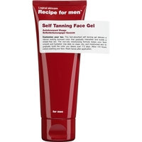 Recipe For Men Self Tanning Face Gel 75 ml, Recipe for Men