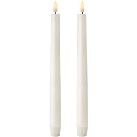UYUNI Kynttilä LED 2,3x25 cm 2-pack Valkoinen, Uyuni Lighting