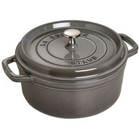 Staub Pyöreä pata 3,8 L Harmaa