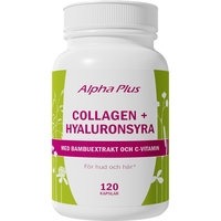 Collagen + Hyaluronsyra 120 kapselia, Alpha Plus