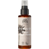 Sweet Ginger Flower Dry Body Oil 100 ml, Urtekram