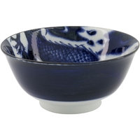 Japonism Tayo Bowl 14.7x7.6cm Dragon Blue, Tokyo Design Studio