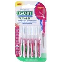 GUM Travler dark red 1,4 mm 6st/paket 6 kpl/paketti