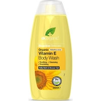 Vitamin E Body Wash 250 ml, Dr Organic