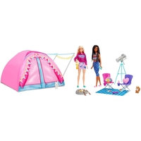 Barbie Camping Teltta + Nuket
