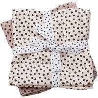 Done by Deer Burp Cloth 2-p Happy Dots Powder