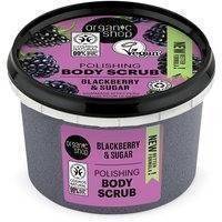 Body Scrub Blackberry & Sugar 250 ml, Organic Shop