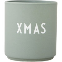 Favourite Cups Green Xmas, Design Letters