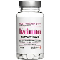 Multivitamin kvinna D-vitamin++ 100 tablettia, BioSalma