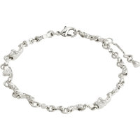 65231-6002 HALLIE Organic Shaped Crystal Bracelet, Pilgrim