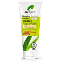 Tea Tree Face Wash 200 ml, Dr Organic