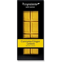 Choklad Vit Gurkmeja, ingefära & citron 70 gr, Benjamissimo