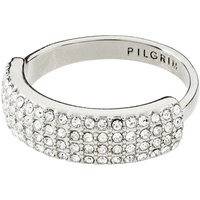 11233-6004 HEAT Crystal Silver Ring, Pilgrim