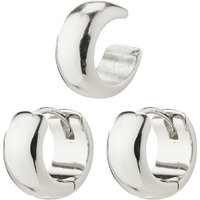 12233-6013 PACE Hoop And Cuff Earrings 1 set, Pilgrim