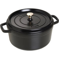 Staub Pyöreä pata 5,2 L Musta