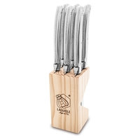 Grilliveitset Laguiole Stainless Steel 6-pack 1 set, Laguiole Style de Vie