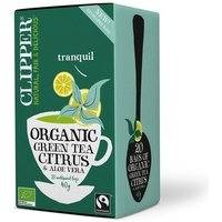 Clipper Green Tea Citrus Aloe Vera 20 pussia