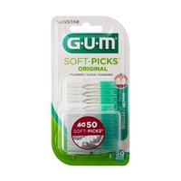 GUM Soft Picks + Fluoride 50 kpl/paketti