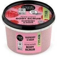 Body Scrub Raspberry & Sugar 250 ml, Organic Shop