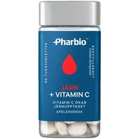 Pharbio Järn + Vitamin C 90 kpl