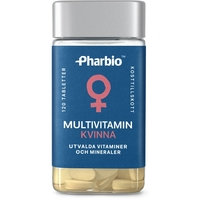 Pharbio Multivitamin Kvinna 120 kpl