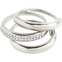 14242-6004 BLOOM Crystal Ring 3 in 1 Set 1 set, Pilgrim