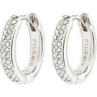 14242-6003 BLOOM Crystal Hoop Earrings 1 set, Pilgrim