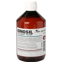 Ionosil kolloidalt silver (silvervatten) 500 ml/pullo, Ion Silver