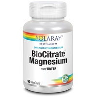 Solaray BioCitrate Magnesium 90 kapselia