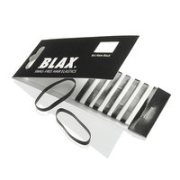 Blax Snag Free Hair Elastics 8 kpl/paketti Black