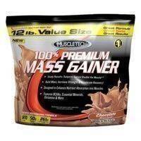 100% Premium Mass Gainer, 5.5kg, Strawberry, MuscleTech