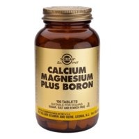 Calcium Magnesium + Boron, 100 tablettia, Solgar