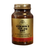 E-Vitamiini, 200 IU kuiva, 50 vegicaps, Solgar