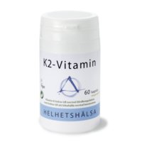 K2-Vitamiini, 60 kapselia, Helhetshälsa