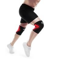 Rx Knee Support 3 mm, Black/Red, XXS, Rehband