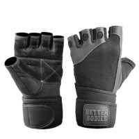 Pro Wrist Wrap Glove, black, Better Bodies Men