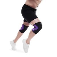 Rx Knee Support 3 mm, Black/Purple, Rehband
