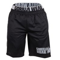 California Mesh Shorts, black/grey, Gorilla Wear