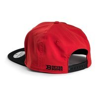 Flat Bill Cap, red/black, Better Bodies Men