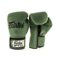 Fairtex BGV11, F-Day Boxing Glove, Green, 16 Oz + Dog-tag