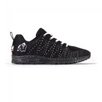 Brooklyn Knitted Sneakers, Black/White, 38, Gorilla Wear