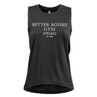 Chelsea Loose Tank, Black, S, Better Bodies Women