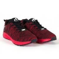Brooklyn Knitted Sneakers, Red/Black, 41, Gorilla Wear