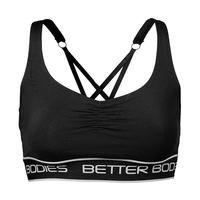 Athlete Short Top, Black, S, Better Bodies Women