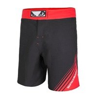 Bad Boy Fundamental Shorts, Black/Red, Bad Boy Wear