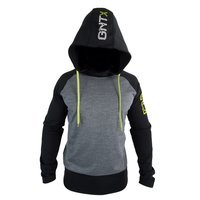 Genetix Hoodie, Musta/Harmaa, Miesten, GENETIX