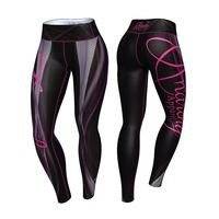 Plasma Legging, Black/Pink, M, Anarchy